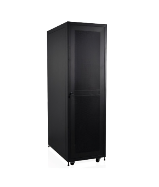 Standing server rack rsa series 19" 42u 800x1000mm unmounted, black ral 9005