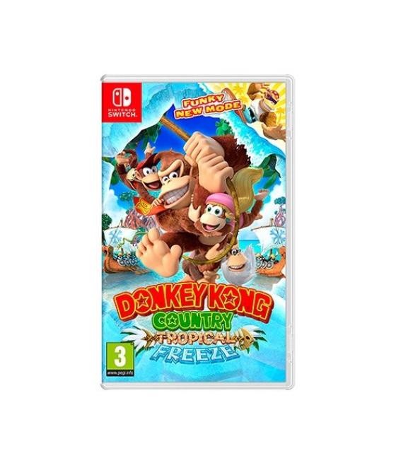 Juego nintendo switch donkey kong tropical freeze