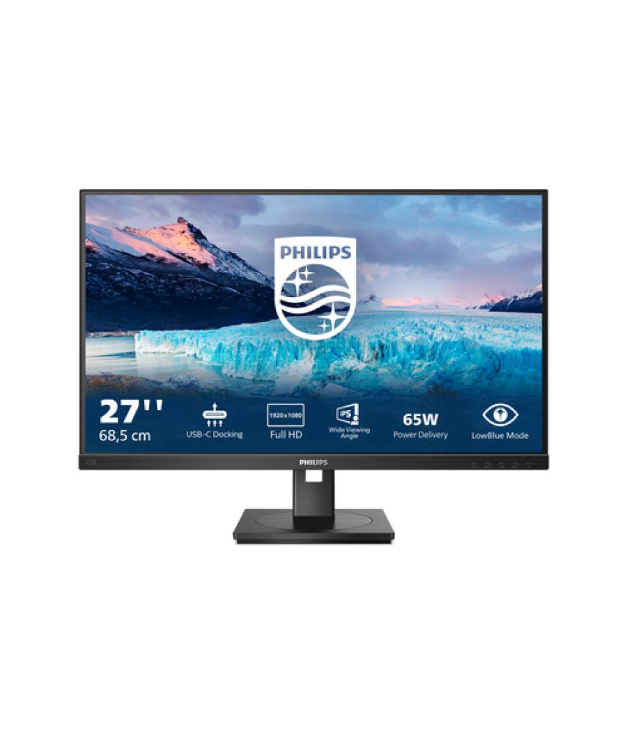 Philips S Line 273S1/00 pantalla para PC 68,6 cm (27") 1920 x 1080 Pixeles Full HD LCD Negro