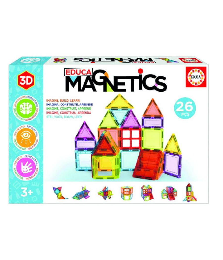 Juego magnetics 26 pcs educa 20022 educa 20022