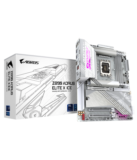 Placa base gigabyte z890 a elite x ice g10