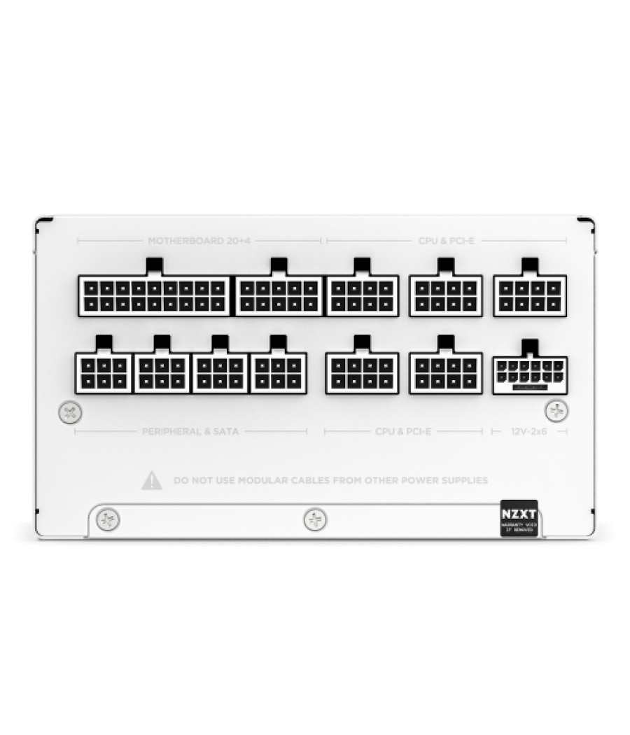 Nzxt c1000 gold unidad de fuente de alimentación 1000 w 24-pin atx atx blanco