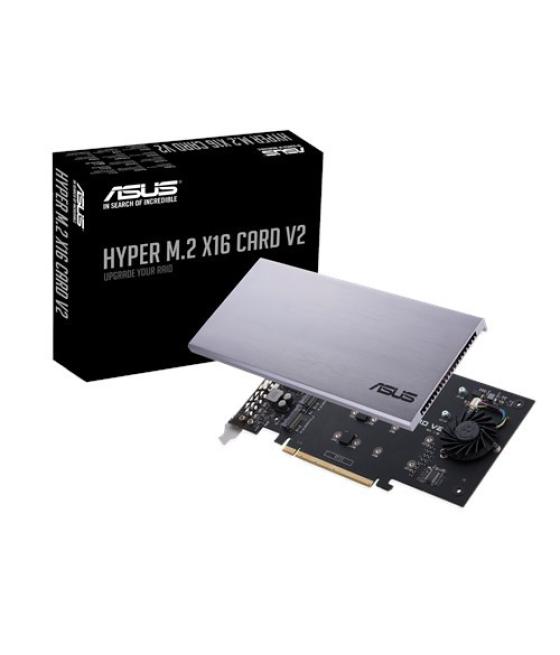 Asus hyper m.2 x16 card v2 tarjeta y adaptador de interfaz interno