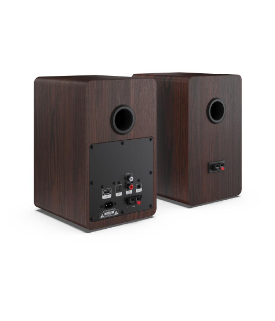 Sharp bookshelf speakers de 2 vías marrón inalámbrico y alámbrico 60 w