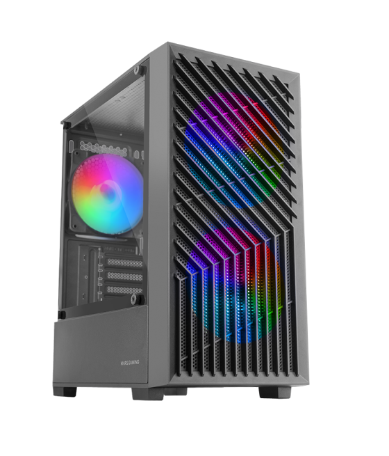 Caja microatx mc-vortex negro mars gaming