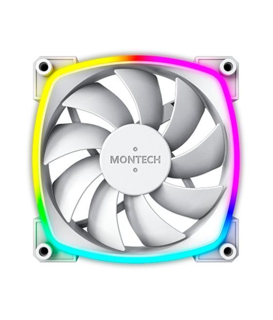 Ventilador 120x120 montech ax120 pwm white