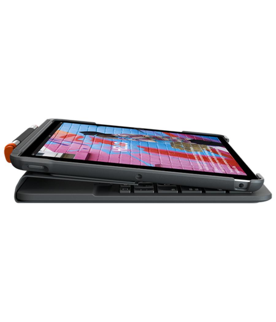 Logitech Slim Folio QWERTY Italiano Bluetooth Grafito