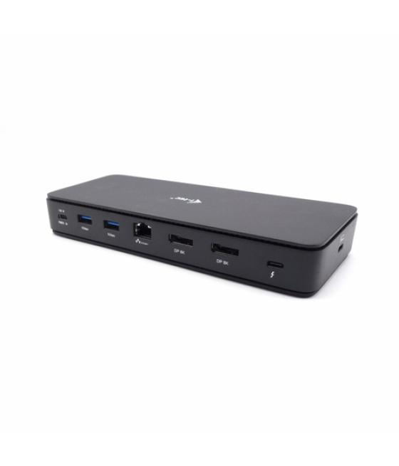 i-tec Thunderbolt 4 Dual DisplayPort Docking Station PRO + Power Delivery 92 W