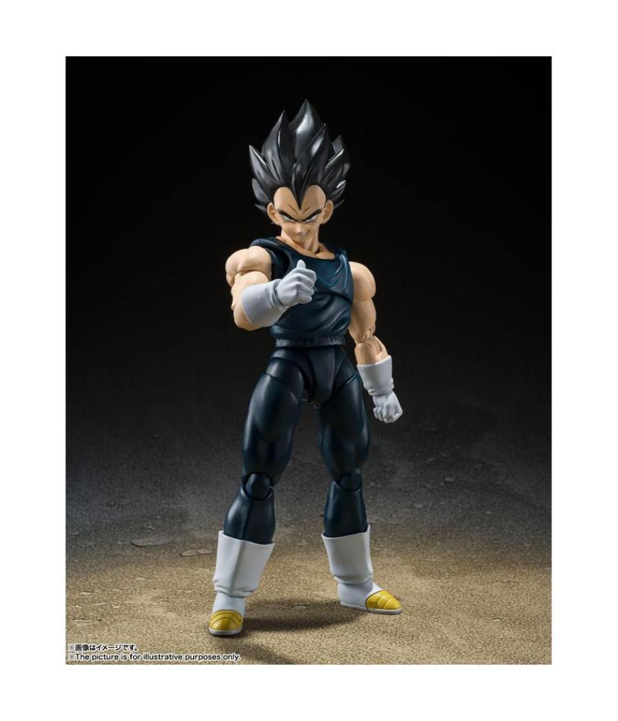 Figura tamashii nations dragon ball vegeta super hero 14 cm super sh figuarts