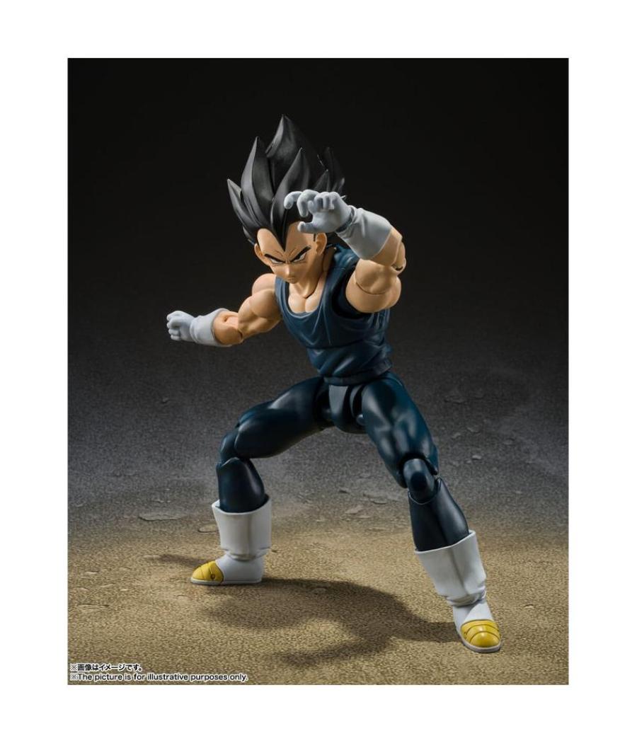 Figura tamashii nations dragon ball vegeta super hero 14 cm super sh figuarts