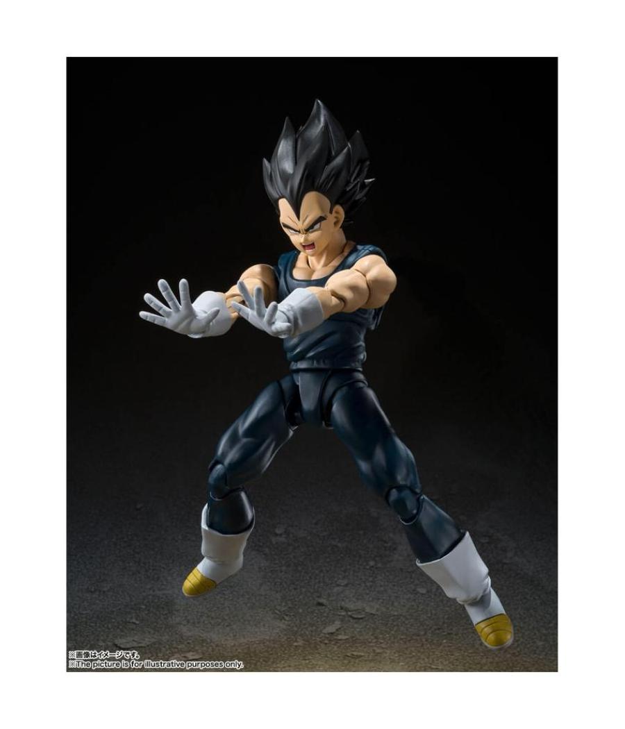 Figura tamashii nations dragon ball vegeta super hero 14 cm super sh figuarts