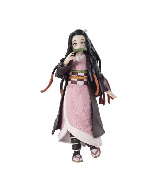 Figura tamashii nations demon slayer kimetsu no yaiba nezuko kamado fig. 13 cm sh figuarts