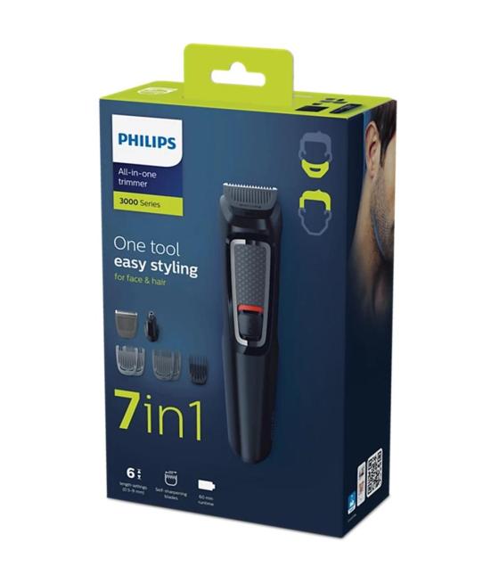 Afeitadora philips multigroom series 3000 mg3720