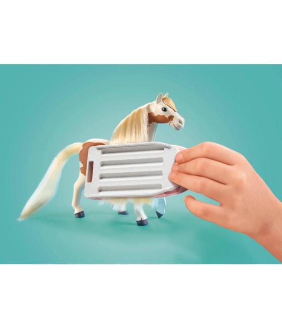 Playmobil ellie con caballo