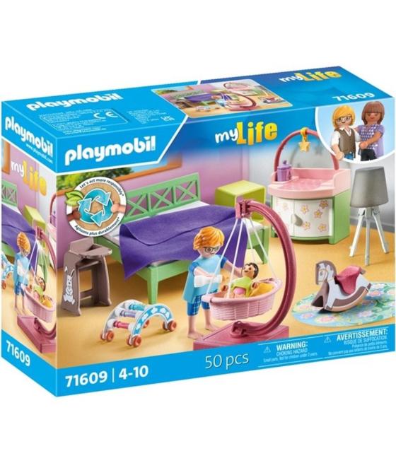 Playmobil my life dormitorio con zona de juegos bebe