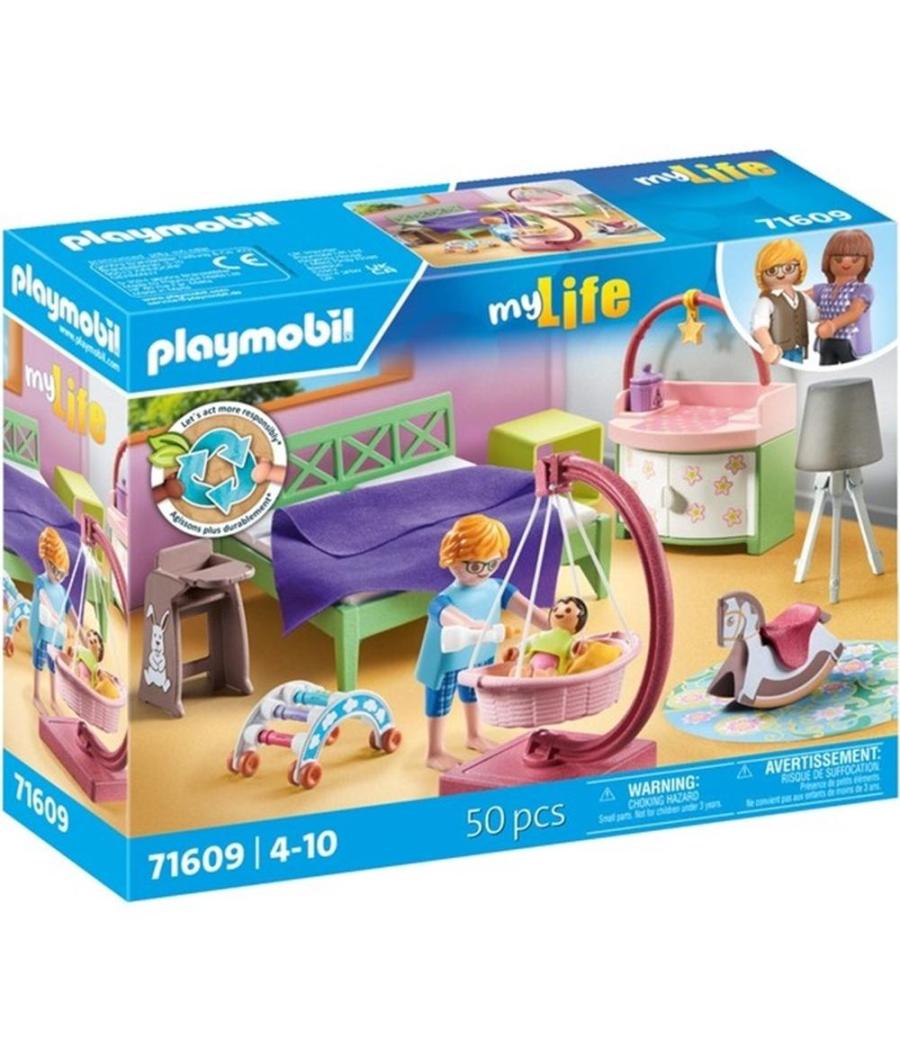 Playmobil my life dormitorio con zona de juegos bebe