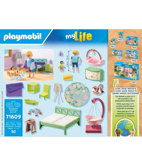 Playmobil my life dormitorio con zona de juegos bebe