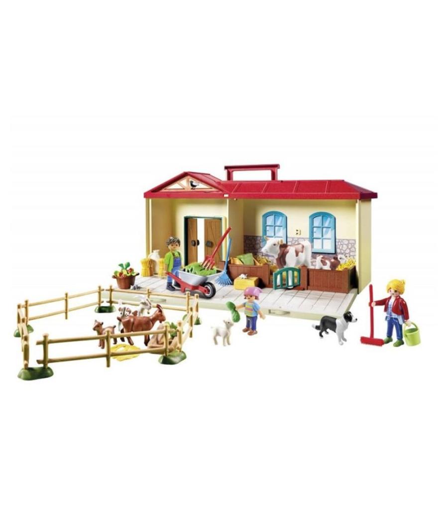 Playmobil granja maletín