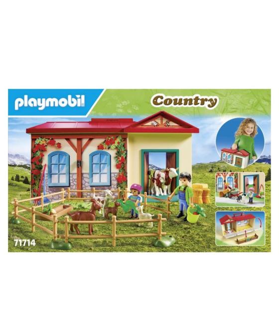 Playmobil granja maletín