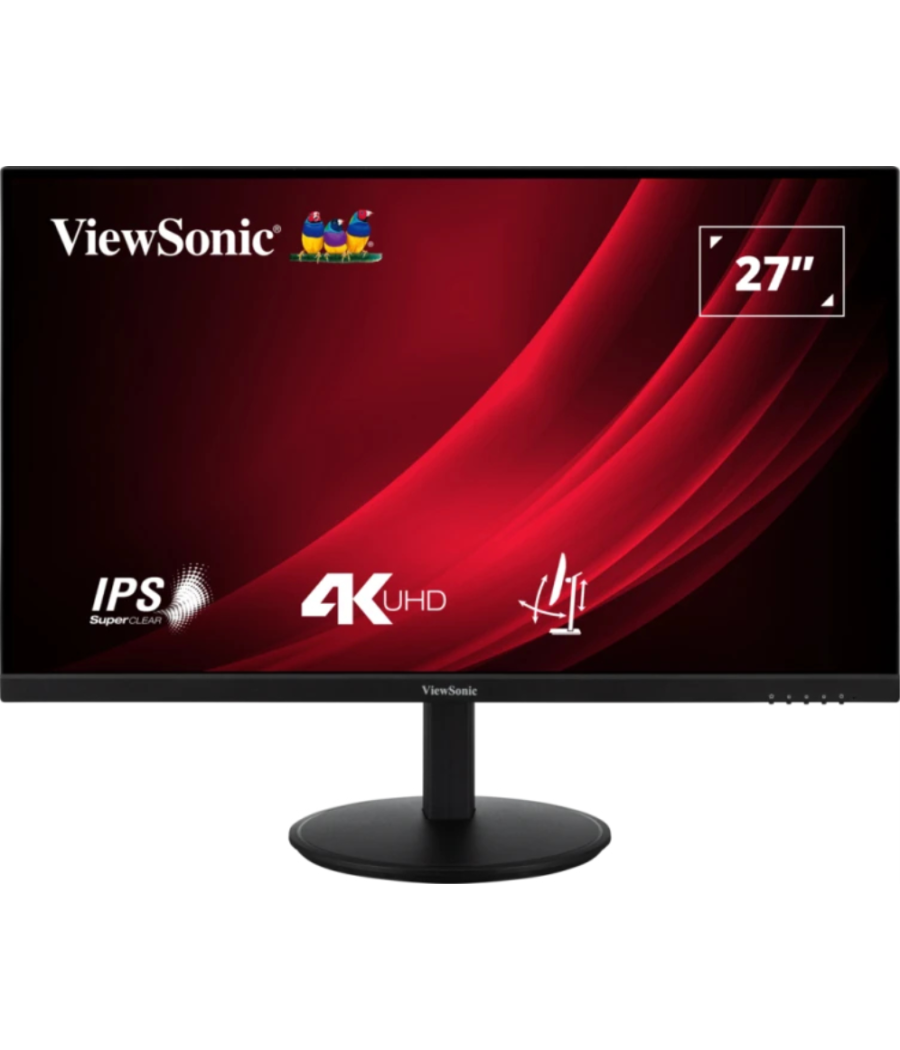 Monitor viewsonic 27" 3840x2160 ips 2xhdmi ddp full ergonomic