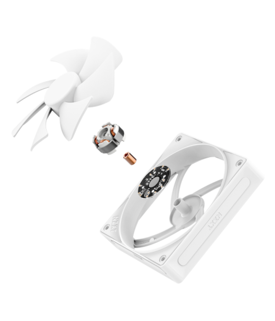 Nzxt rf-p12sf-w2 sistema de refrigeración para ordenador carcasa del ordenador ventilador blanco 1 pieza(s)