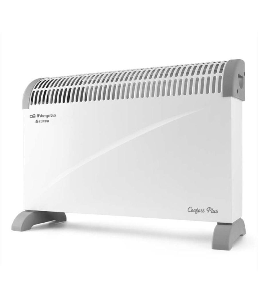 Convector orbegozo cvt 3400 b/ 3 niveles de potencia/ 750-1250-2000w