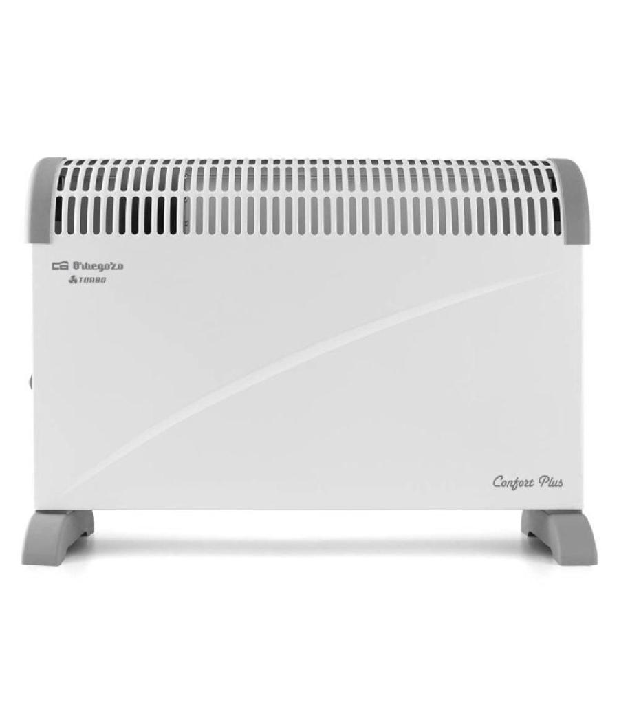 Convector orbegozo cvt 3400 b/ 3 niveles de potencia/ 750-1250-2000w