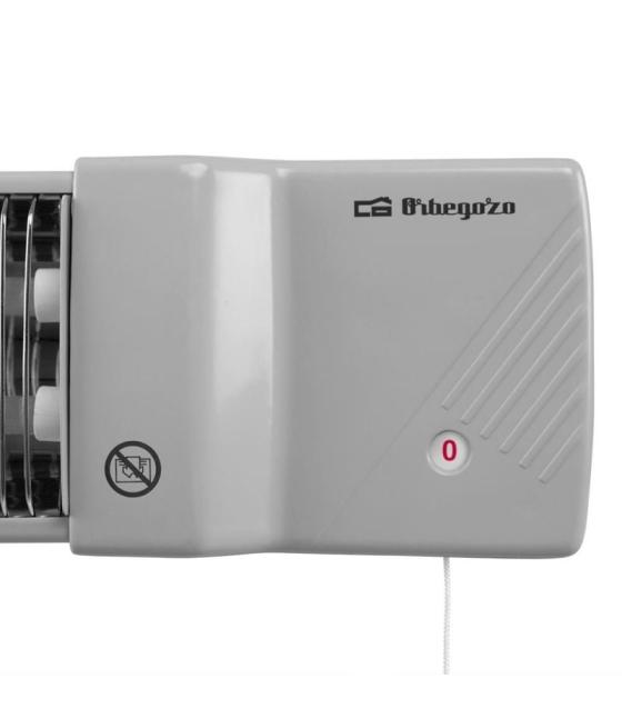 Estufa de cuarzo orbegozo bb 5002/ 2 niveles de potencia/ 1200w