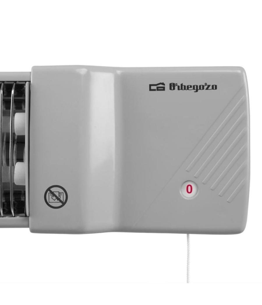 Estufa de cuarzo orbegozo bb 5002/ 2 niveles de potencia/ 1200w