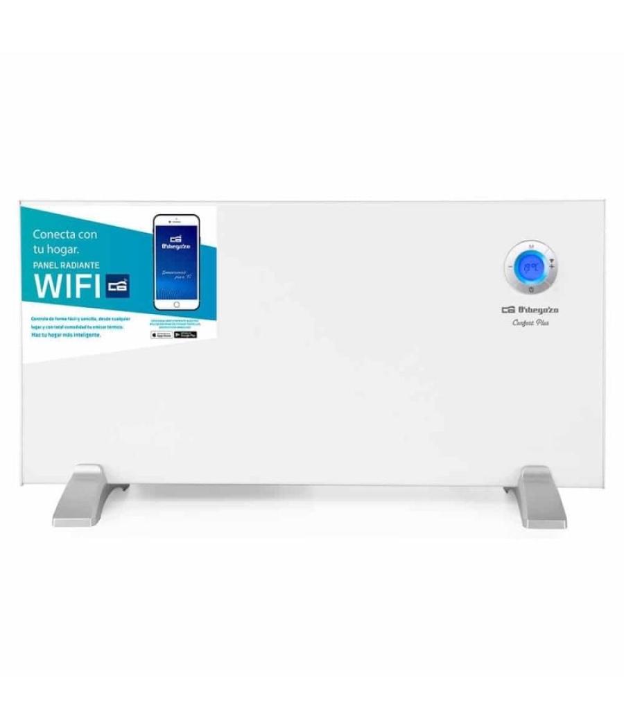 Panel calefactor radiante orbegozo rew 1500/ 1500w/ wifi