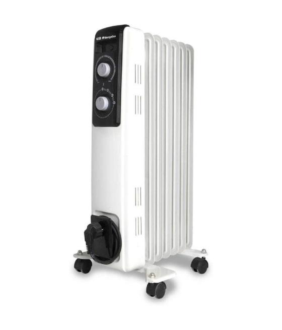 Radiador de aceite orbegozo rf 1500/ 3 potencias/ 600-900-1500w/ 7 elementos caloríficos