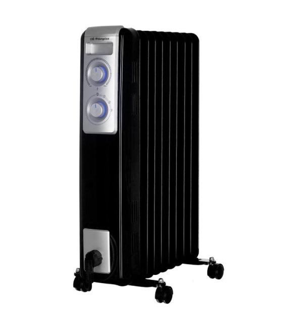 Radiador de aceite orbegozo rn 2000/ 3 potencias/ 2000w/ 9 elementos caloríficos