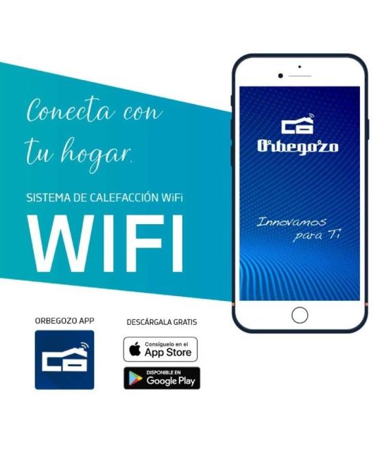 Emisor térmico orbegozo rrw 805/ 800w/ 5 elementos caloríficos/ wifi