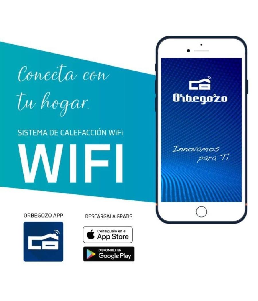 Emisor térmico orbegozo rrw 805/ 800w/ 5 elementos caloríficos/ wifi