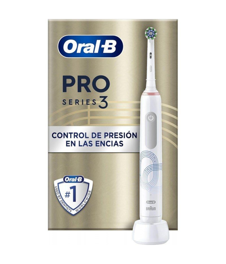 Cepillo dental braun oral-b pro 3 olympics desing edition/ blanco