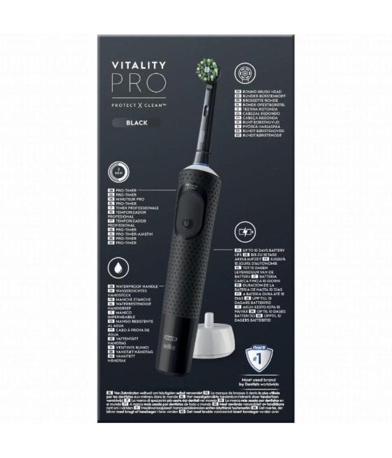 Cepillo dental braun oral-b vitality pro/ negro