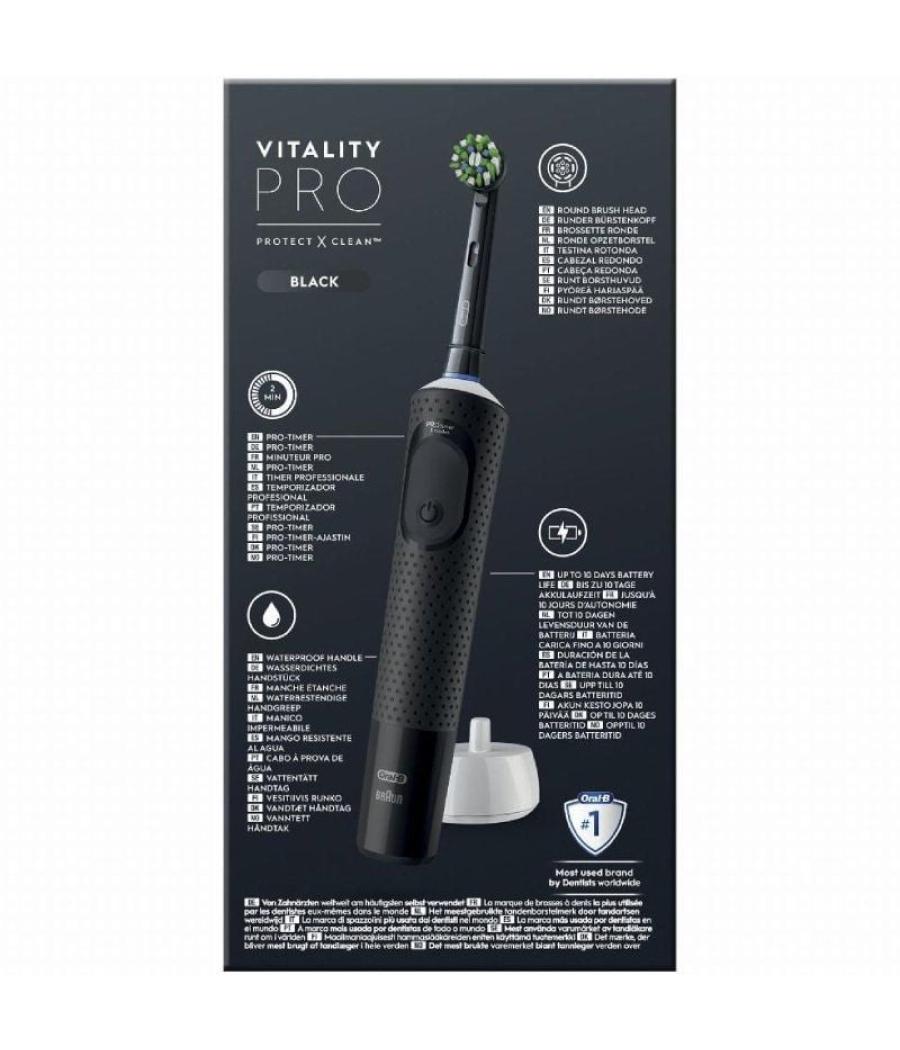 Cepillo dental braun oral-b vitality pro/ negro