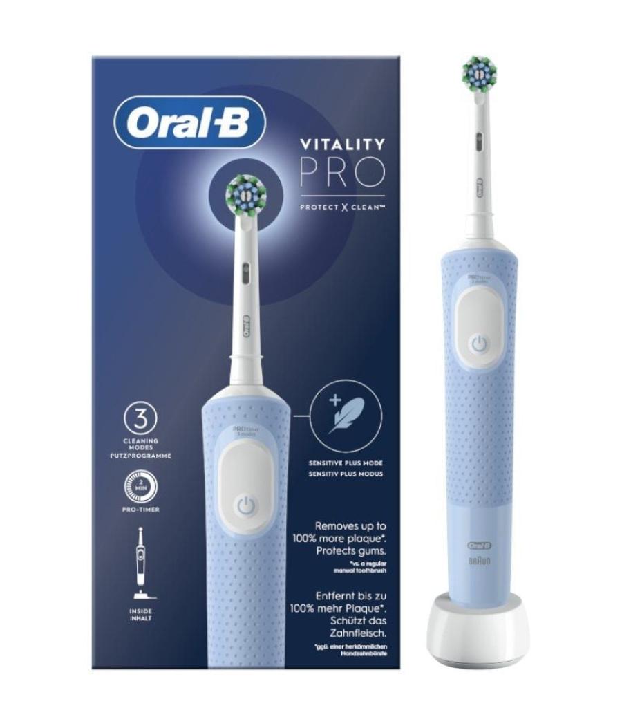 Cepillo dental braun oral-b vitality pro/ azul