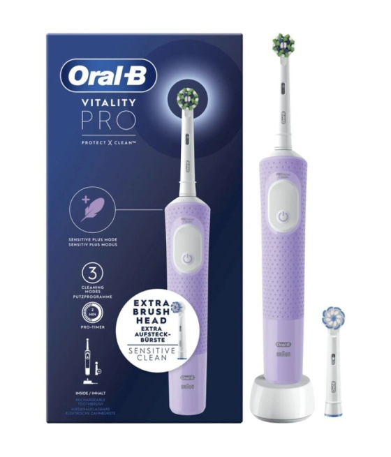 Cepillo dental braun oral-b vitality pro/ purpura