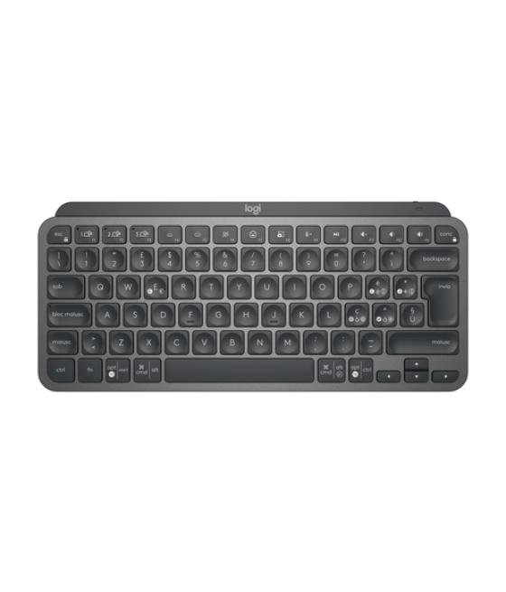 Logitech MX Keys Mini teclado Oficina RF Wireless + Bluetooth QWERTY Italiano Grafito