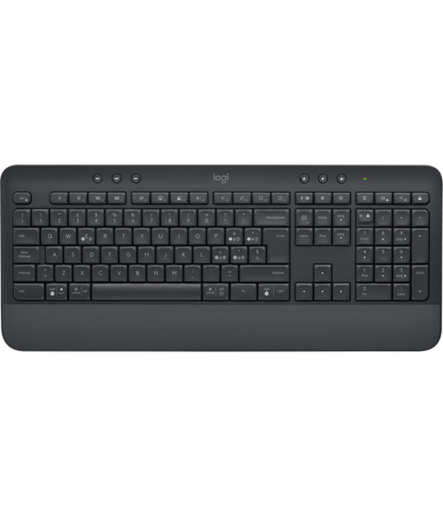 Logitech Signature K650 teclado Oficina Bluetooth QWERTY Italiano Grafito