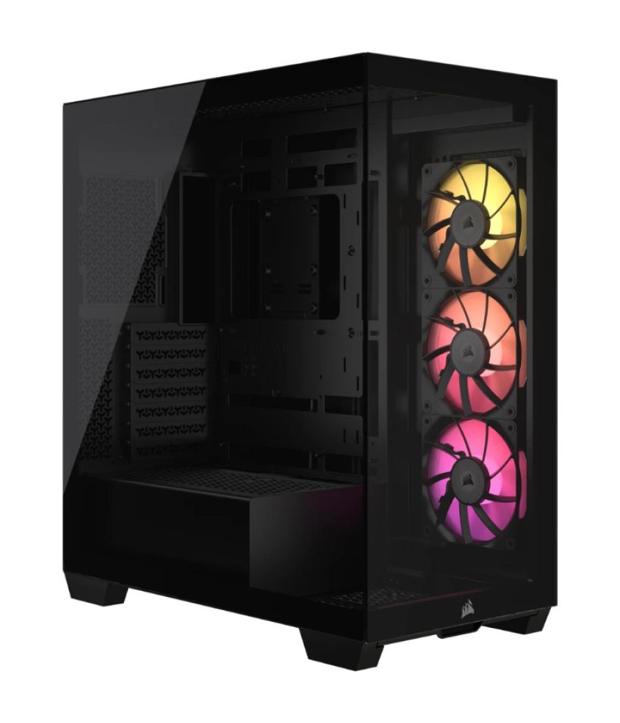 Caja semitorre atx icue link 3500x rgb tg black corsair