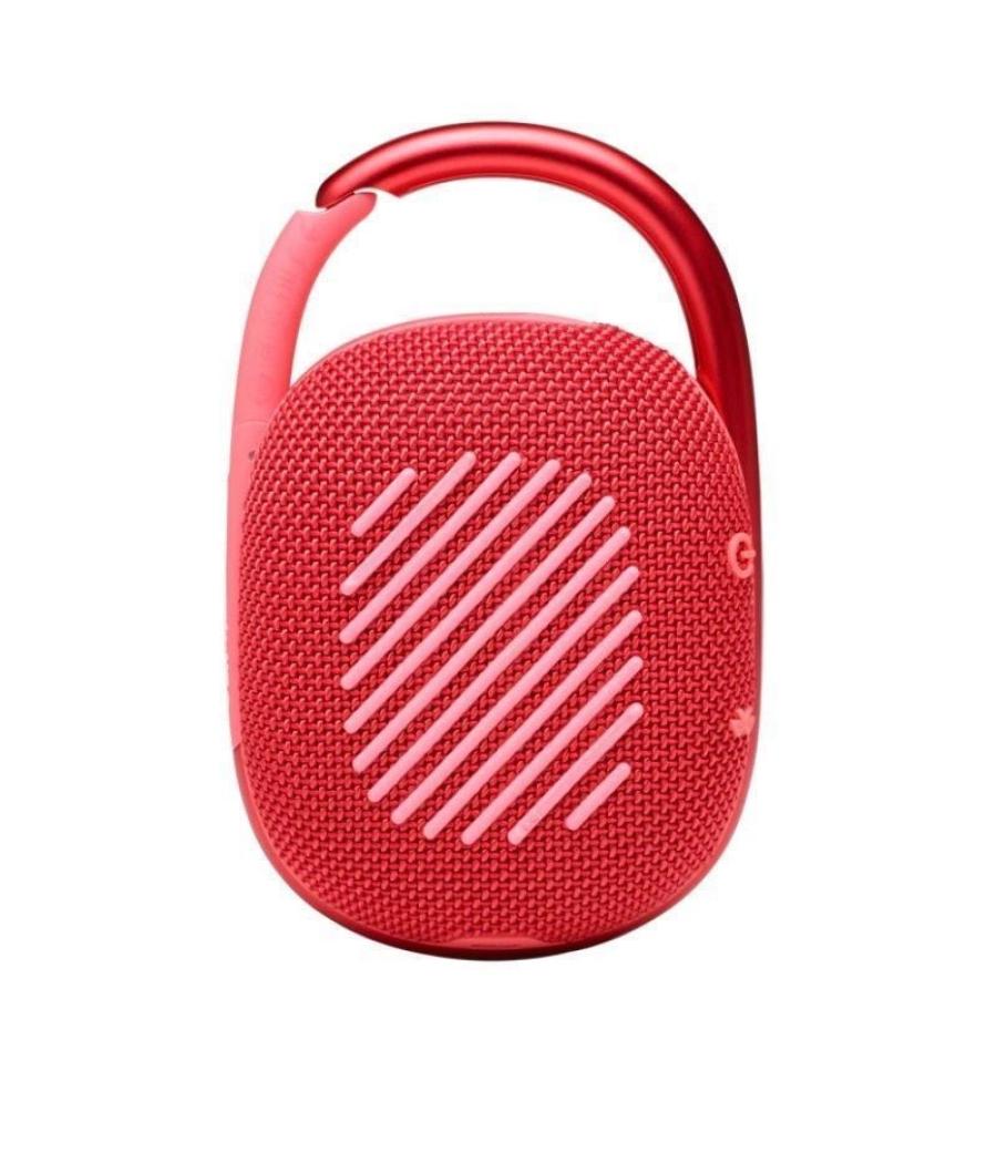 Altavoz con bluetooth jbl clip 4/ 5w/ 1.0/ rojo