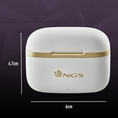 NGS Auriculares Artica Trophywhite Wireless canc, - Imagen 13
