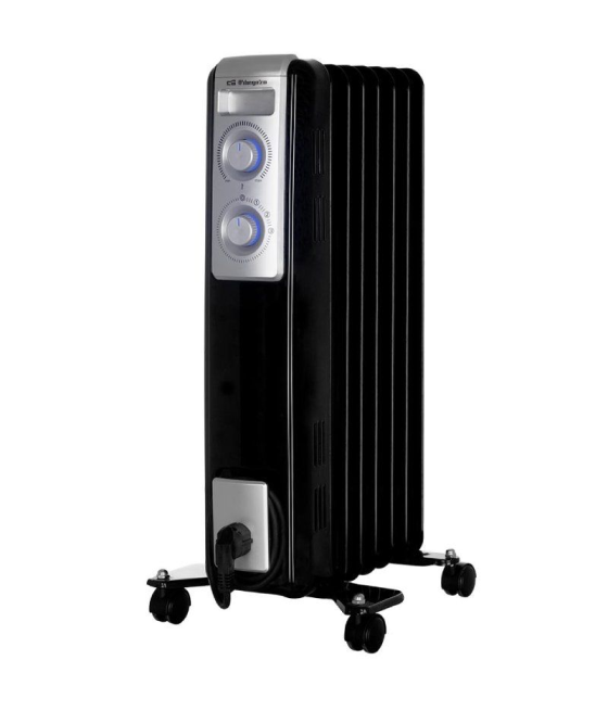 Radiador de aceite orbegozo rn 1500/ 3 potencias/ 1500w/ 7 elementos caloríficos