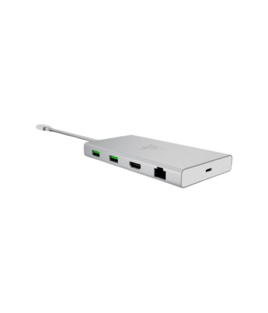 Razer usb-c dock alámbrico usb 3.2 gen 1 (3.1 gen 1) type-c aluminio