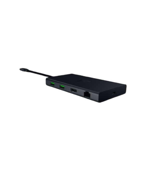 Razer usb-c dock alámbrico usb 3.2 gen 1 (3.1 gen 1) type-c negro