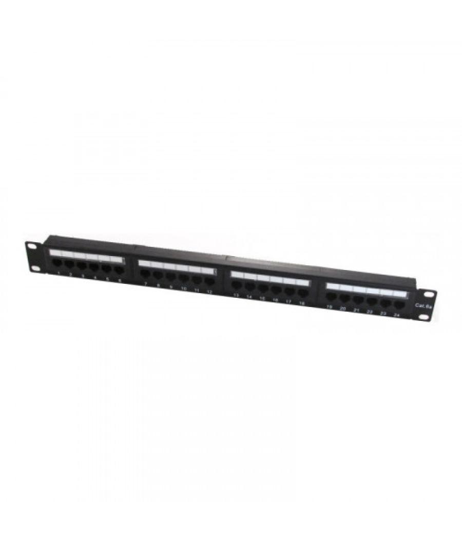 Wp 19" patch panel cat.6a utp 24 rj45 ports 1u