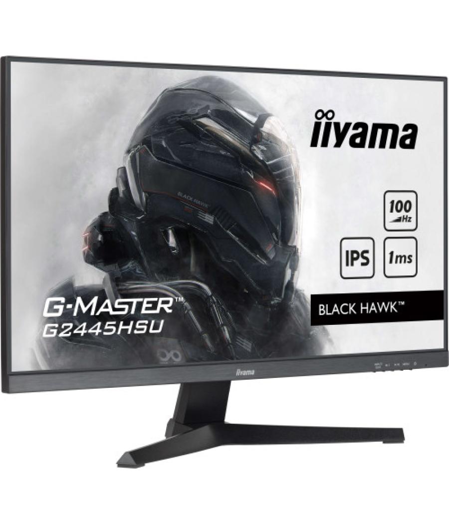 Iiyama g-master g2445hsu-b2 pantalla para pc 61 cm (24") 1920 x 1080 pixeles full hd lcd negro