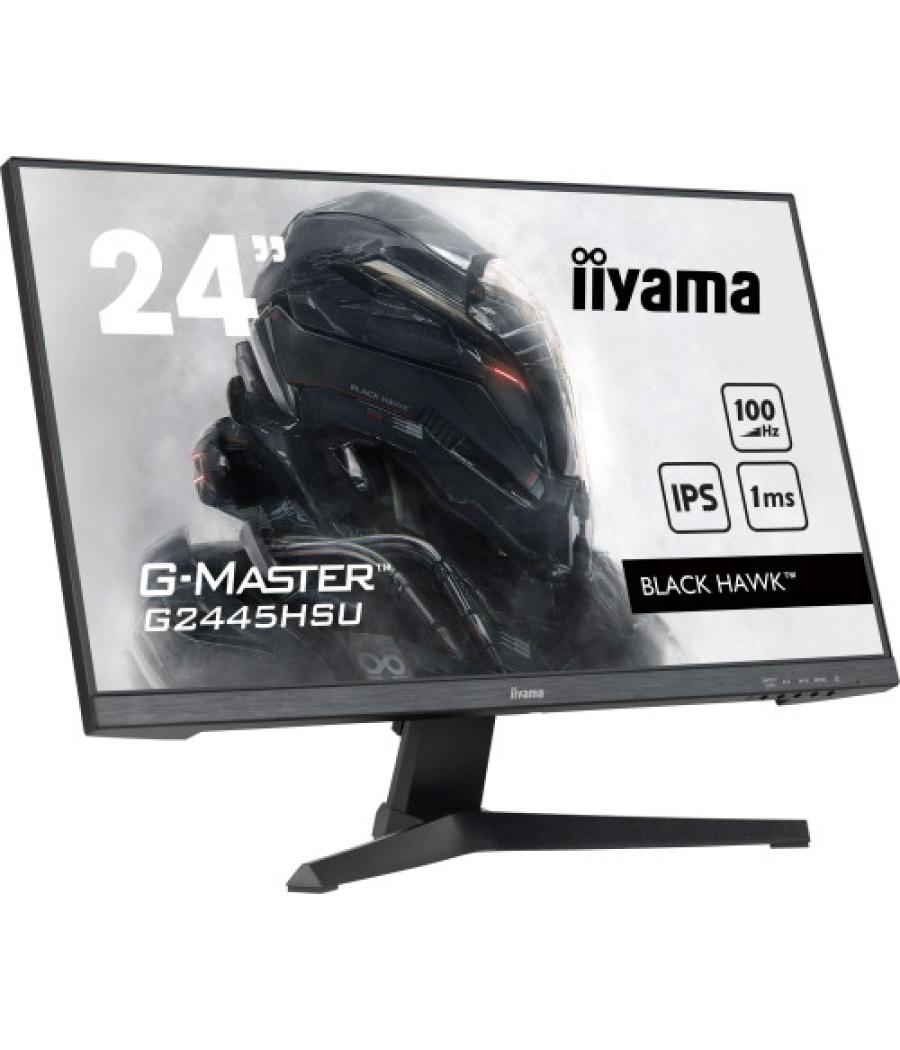 Iiyama g-master g2445hsu-b2 pantalla para pc 61 cm (24") 1920 x 1080 pixeles full hd lcd negro